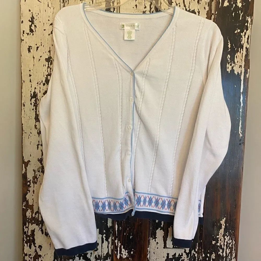 EUC Duckhead sport tennis sweater. Size L